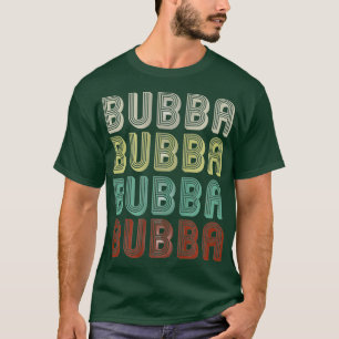Camiseta El Nombre Es Bubba En La Divertida Disco Retro Vin