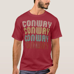 Camiseta El Nombre Es Conway In Retro Vintage Disco Funny