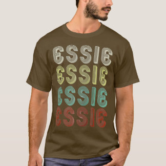 Camiseta El Nombre Es Essie In Retro Vintage Disco Funny