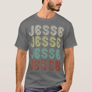 Camiseta El Nombre Es Jesse En La Divertida Disco Retro Vin