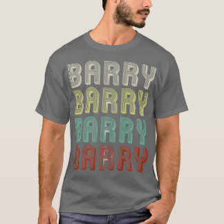 Camiseta El Nombre Se Llama Barry In Funny Retro Vintage Di