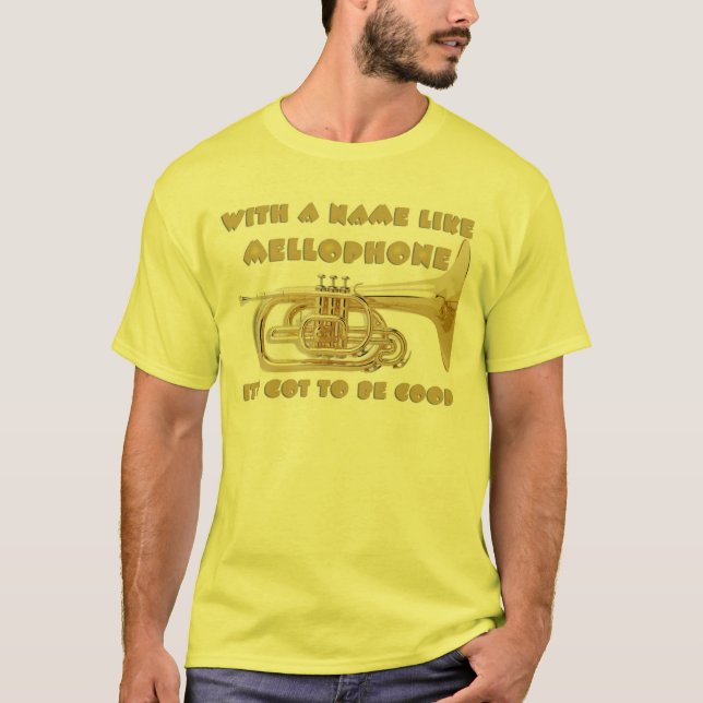 Camiseta El nombre tiene gusto de Mellophone (Anverso)