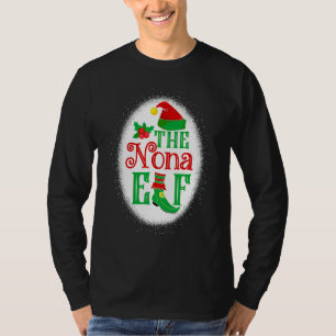 Camiseta El Nona Elf Familiar de Navidad Elfo Abuela