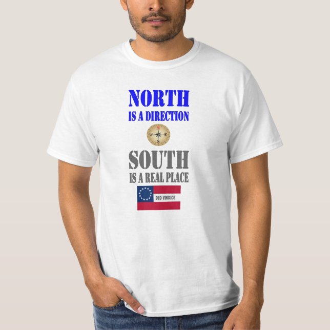 CAMISETA EL NORTE ES UNA DIRECCIÓN (Anverso)
