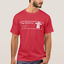 Camiseta El norte - Noggin la edición de la viga de madera