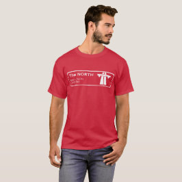 Camiseta El norte - Noggin la edición de la viga de madera