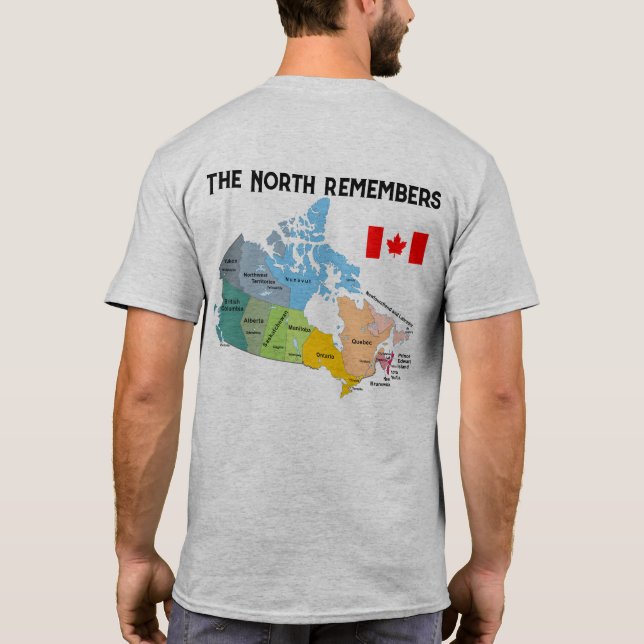 Camiseta El Norte recuerda (Reverso)
