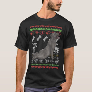 Camiseta El norteamericano Pitbull Terrier Dog Santa Claus
