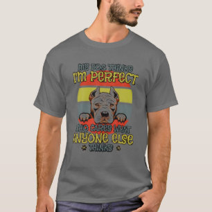 Camiseta El norteamericano Pitbull Terrier My Dog piensa qu
