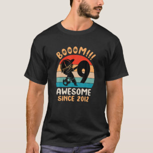 Camiseta El Noveno Cumpleaños De Dabbing Soccer Boy - ¡Boom