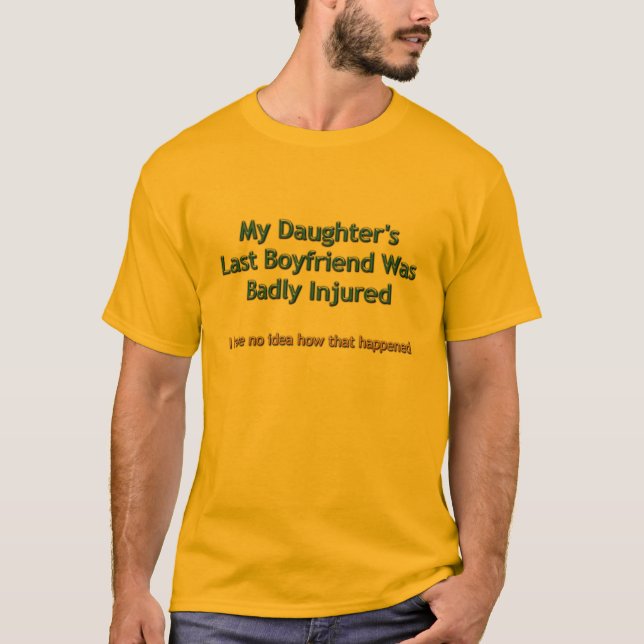 Camiseta El novio de la hija (Anverso)