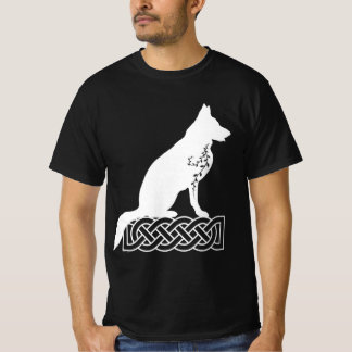 Camiseta El nudo blanco del pastor alemán Loki Sailor