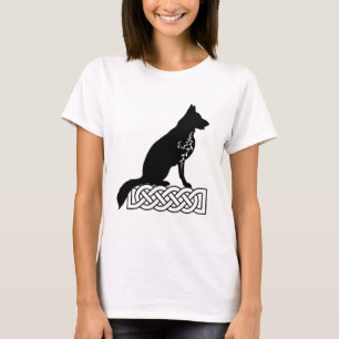 Camiseta El nudo negro del pastor alemán Loki Sailor
