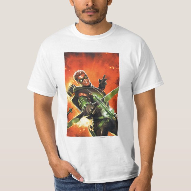 Camiseta El nuevo 52 - La flecha verde #1 (Anverso)