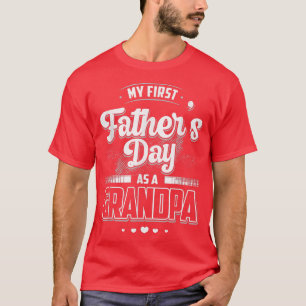 Camiseta El nuevo abuelo, el día de mi primer padre como ab