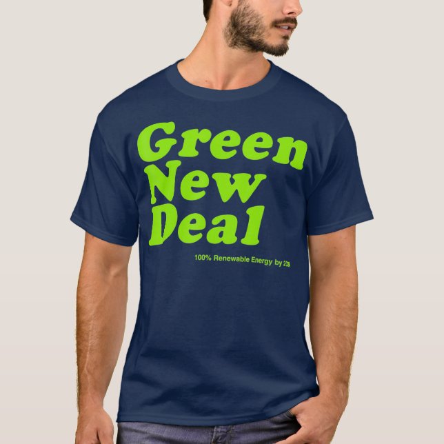 Camiseta El nuevo acuerdo verde (Anverso)