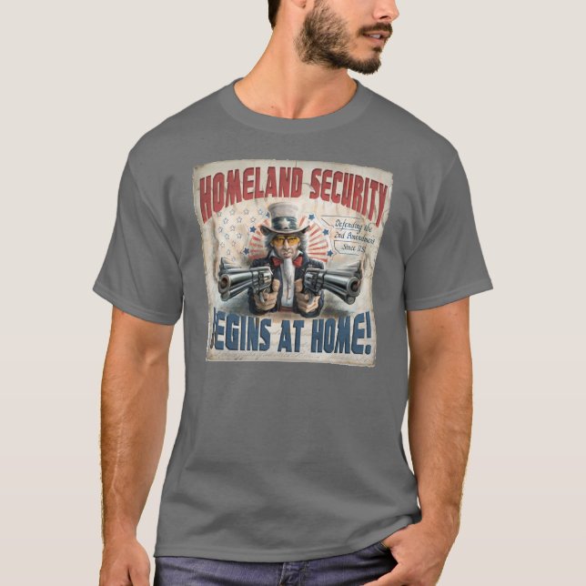 Camiseta El nuevo arma endereza el engranaje (Anverso)