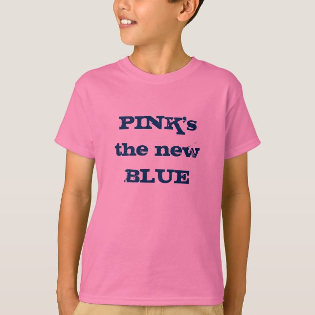 Camiseta El nuevo AZUL del ROSA (Anverso)
