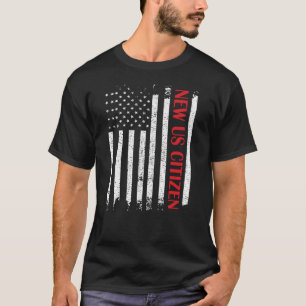 Camiseta El nuevo ciudadano estadounidense se enorgullece d