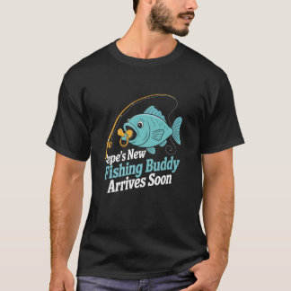 Camiseta El nuevo compañero de pesca de Pepeu2019 llega pro