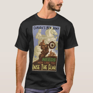 Camiseta El nuevo ejército de Canadá necesita hombres como 