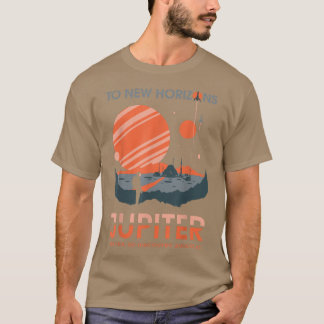 Camiseta El nuevo horizonte Júpiter planeta ciencia del tur