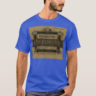 Camiseta El nuevo Manual de Penmanía Ecléctica 1883
