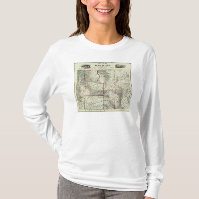 Camiseta El nuevo mapa de Holt, Wyoming (Anverso)