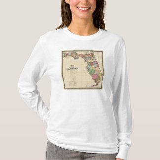 Camiseta El nuevo mapa Drew's del estado de la Florida