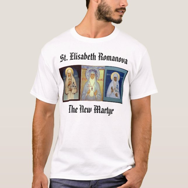 Camiseta El nuevo mártir, St. Elisabeth Romanova (Anverso)