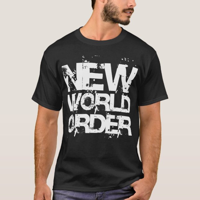 Camiseta El nuevo orden mundial (Anverso)
