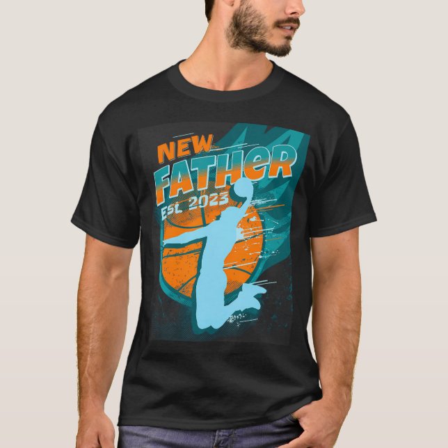 Camiseta El Nuevo Padre Est. Future Dad Basketball Da 2023 (Anverso)