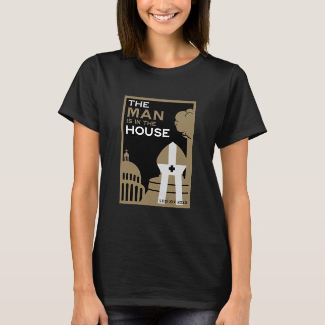 Camiseta El nuevo Papa 2025 (Anverso)