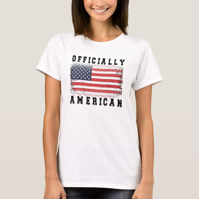 Camiseta El nuevo regalo de un ciudadano estadounidense: Or (Anverso)