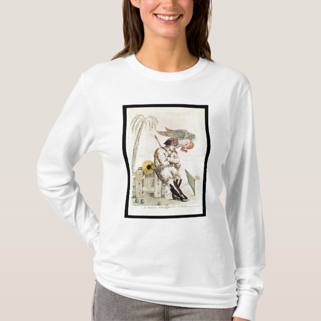 Camiseta El nuevo Robinson de St. Helena, 1815 (Anverso)