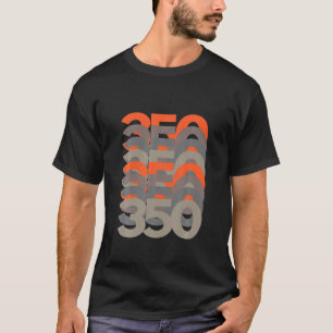 Camiseta El Número 350 Lo Llevó Al Reflejo Beluga De 350 V2