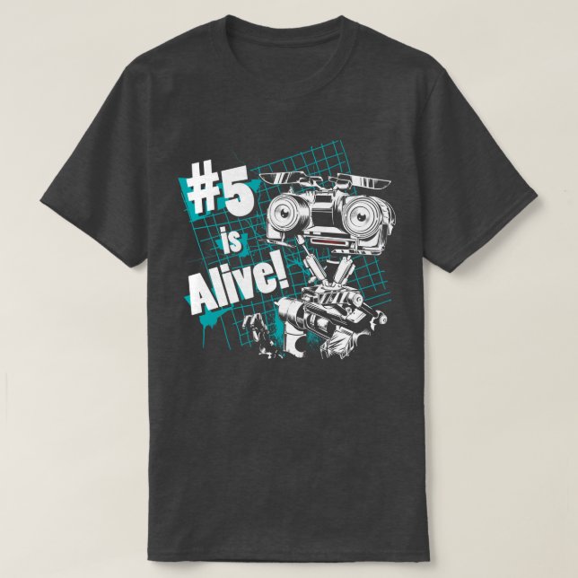 Camiseta El número 5 está vivo (Diseño del anverso)