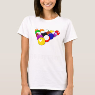 Camiseta El Número De Billetes Que El Jugador De Billiards