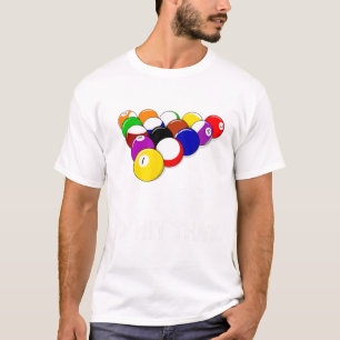 Camiseta El Número De Billetes Que El Jugador De Billiards