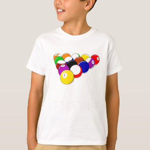 Camiseta El Número De Billetes Que El Jugador De Billiards