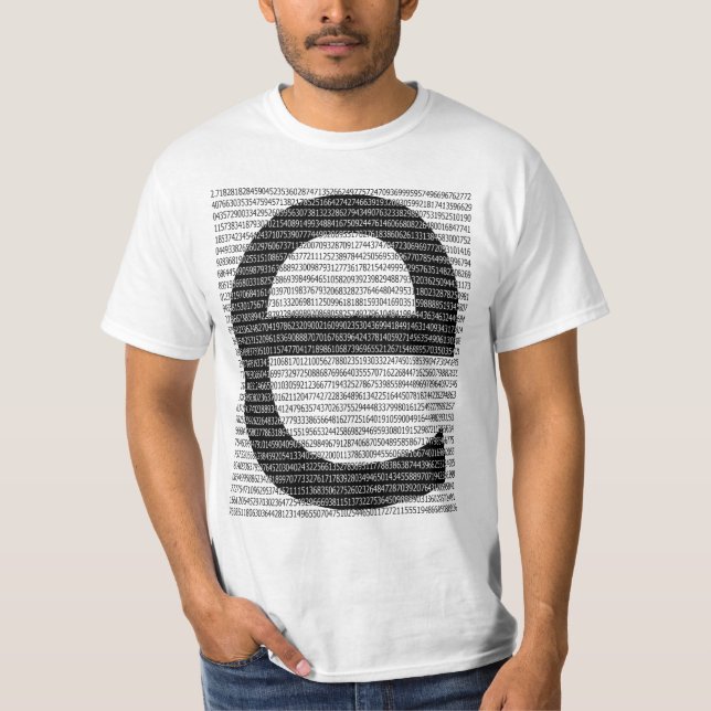 Camiseta El numero e (Anverso)