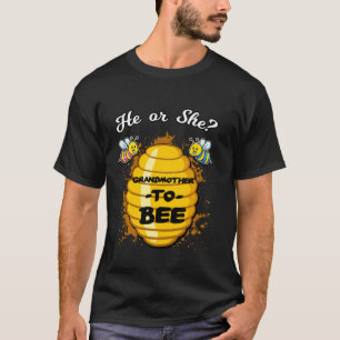 Camiseta Él O Ella Abuela Para Ser Bebé De Género Revelan Y
