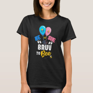 Camiseta Él o ella Bruv para ser el mejor hermano mayor