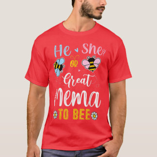 Camiseta Él O Ella Es Gran Mema Para Apostar La Revelación