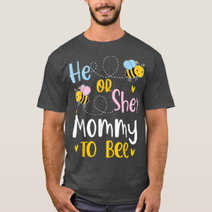 Camiseta Él O Ella Mami Para Ser Reveladora De Género