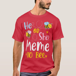 Camiseta Él O Ella Meme Para Ser Revelación De Género