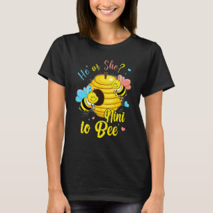 Camiseta Él O Ella Nini Para Ser Un Sho Infantil De Invitac