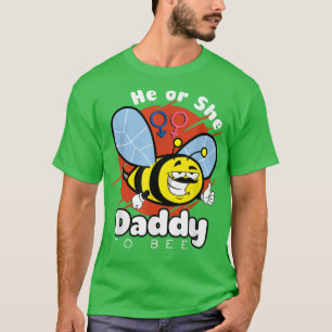 Camiseta Él o ella papi para abonar la revelación de género