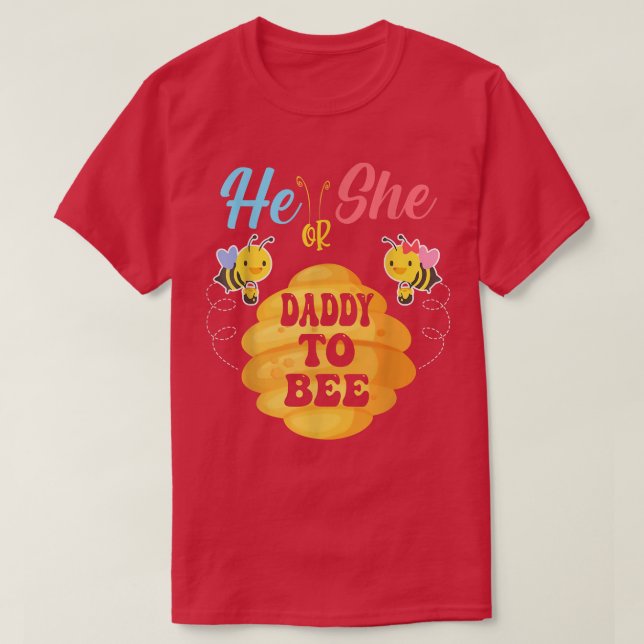 Camiseta Él O Ella Papi Para Asumir Qué Será El Examen De G (Diseño del anverso)