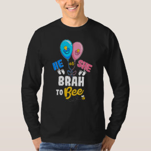 Camiseta Él o ella quieren ser el mejor hermano mayor de to